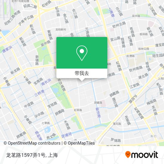 龙茗路1597弄1号地图
