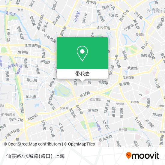 仙霞路/水城路(路口)地图