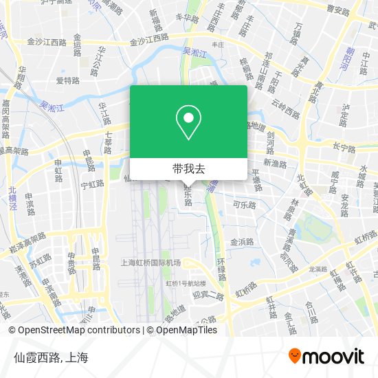 仙霞西路地图