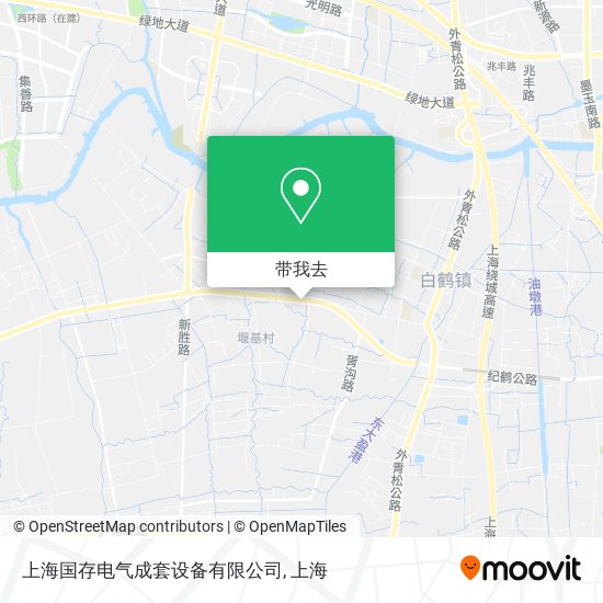 上海国存电气成套设备有限公司地图