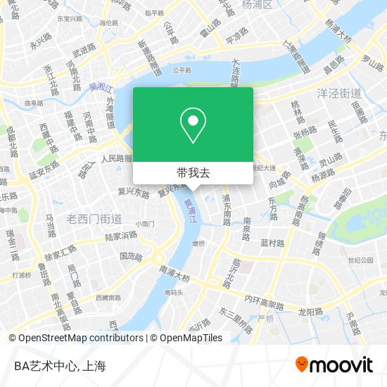 BA艺术中心地图