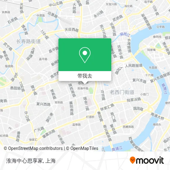 淮海中心思享家地图