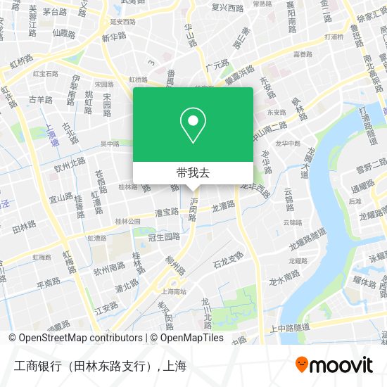 工商银行（田林东路支行）地图