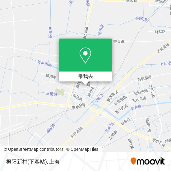 枫阳新村(下客站)地图