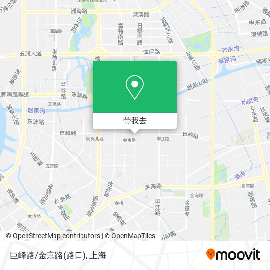 巨峰路/金京路(路口)地图