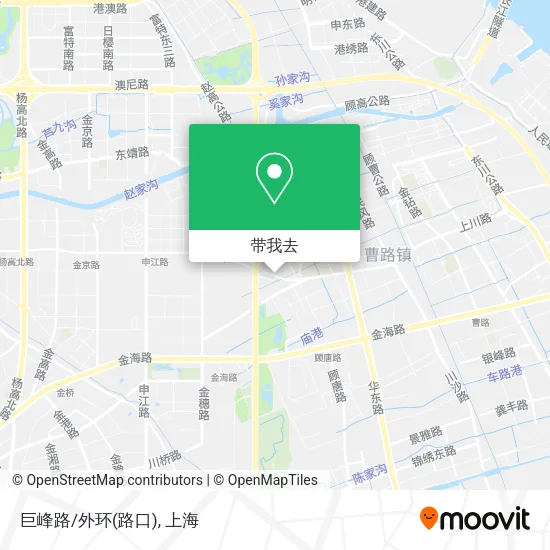 巨峰路/外环(路口)地图