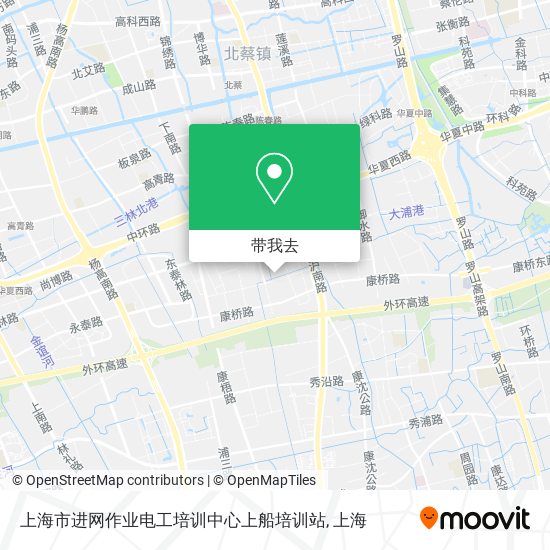 上海市进网作业电工培训中心上船培训站地图