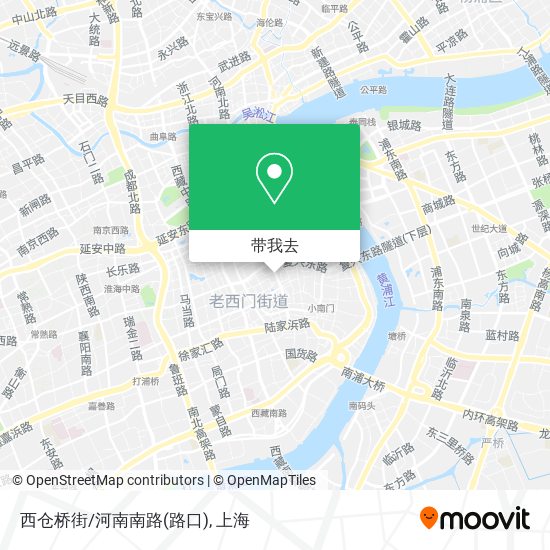 西仓桥街/河南南路(路口)地图