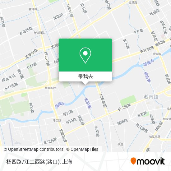 杨四路/江二西路(路口)地图