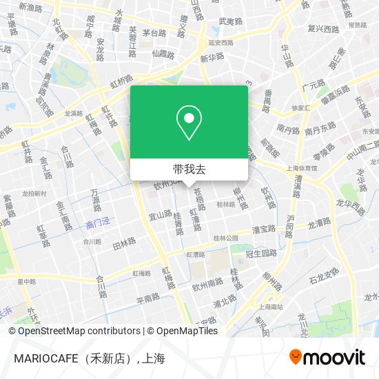 MARIOCAFE（禾新店）地图