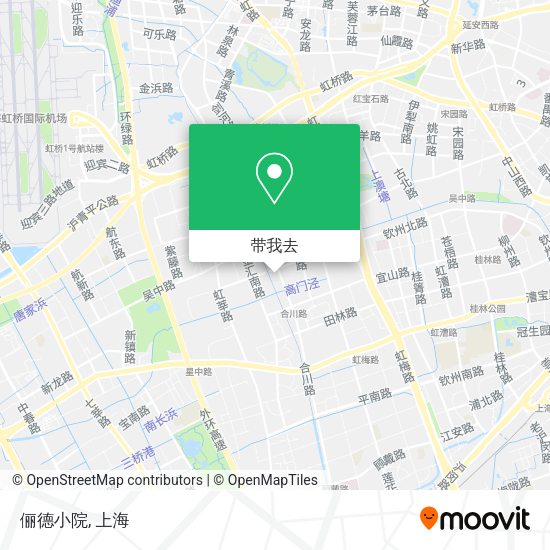 俪德小院地图