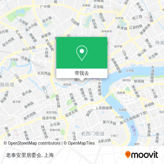 老泰安里居委会地图