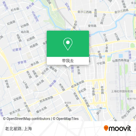 老北翟路地图