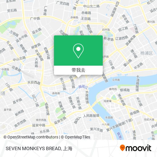 SEVEN MONKEYS BREAD地图