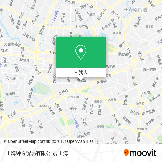 上海钟通贸易有限公司地图