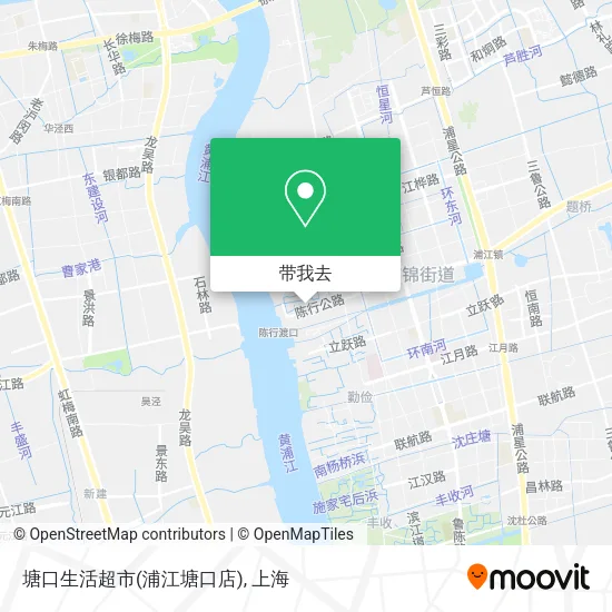 塘口生活超市(浦江塘口店)地图