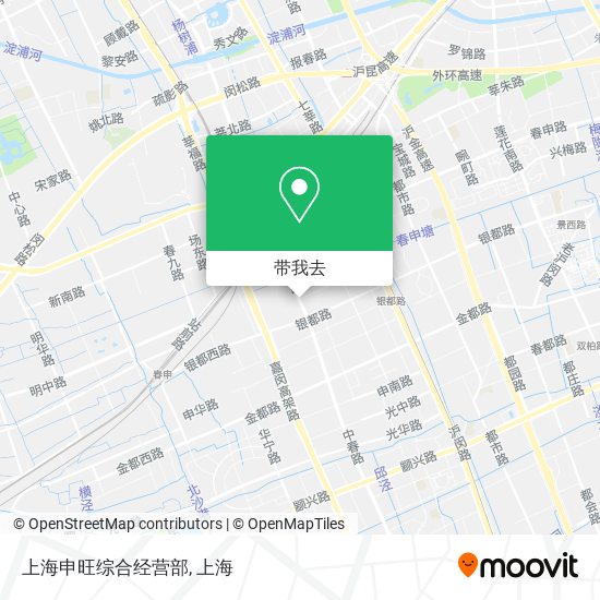 上海申旺综合经营部地图