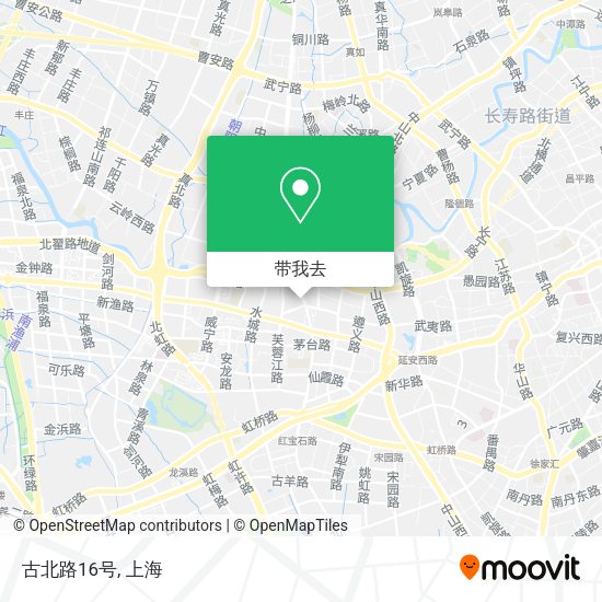 古北路16号地图