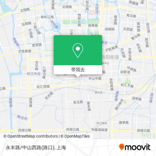 永丰路/中山西路(路口)地图