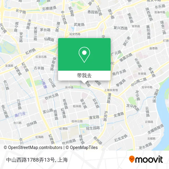 中山西路1788弄13号地图