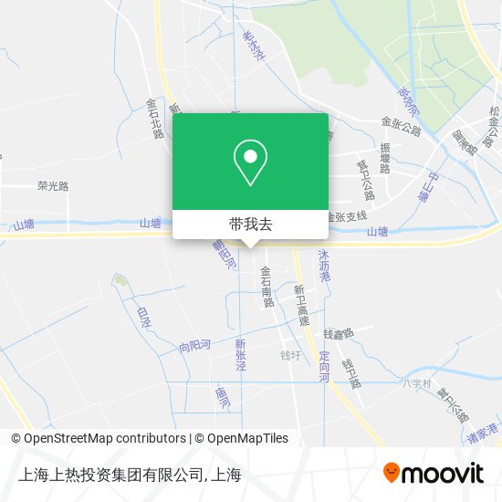 上海上热投资集团有限公司地图