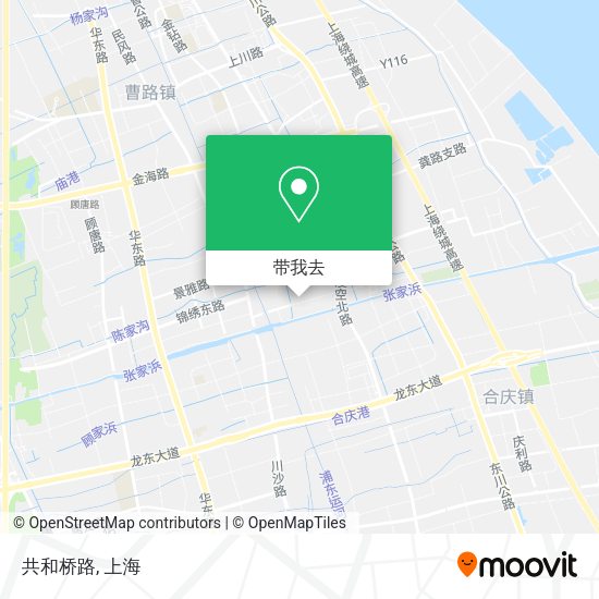 共和桥路地图