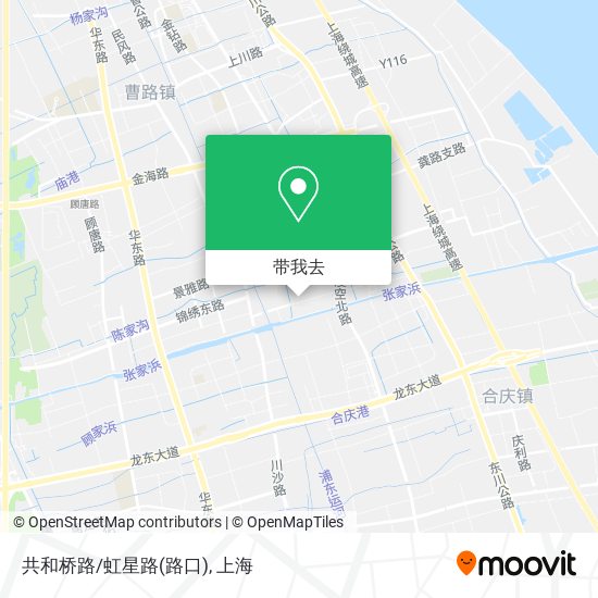 共和桥路/虹星路(路口)地图