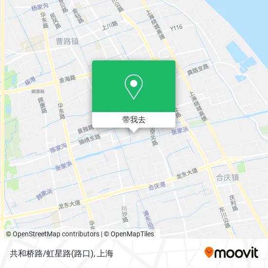 共和桥路/虹星路(路口)地图