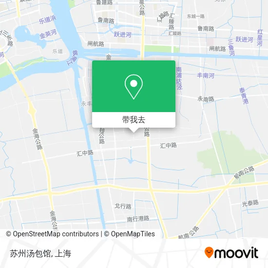苏州汤包馆地图