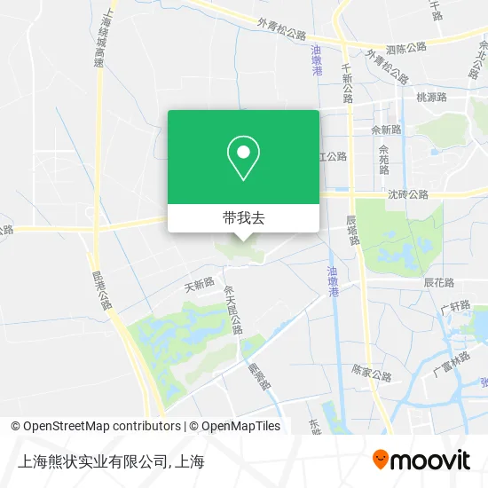 上海熊状实业有限公司地图