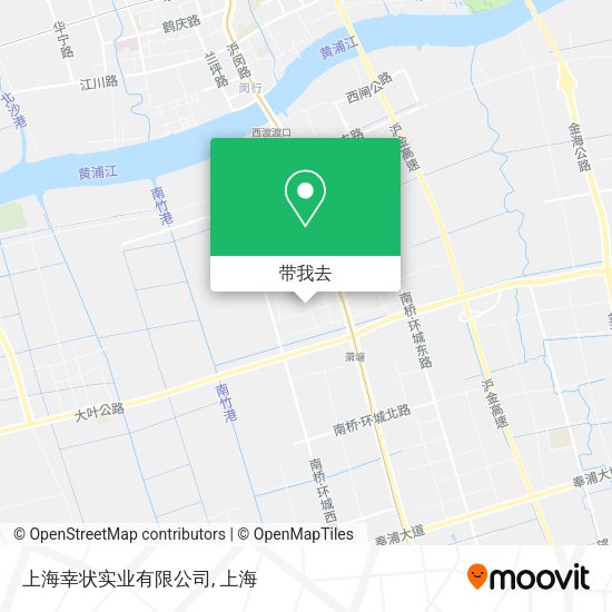 上海幸状实业有限公司地图