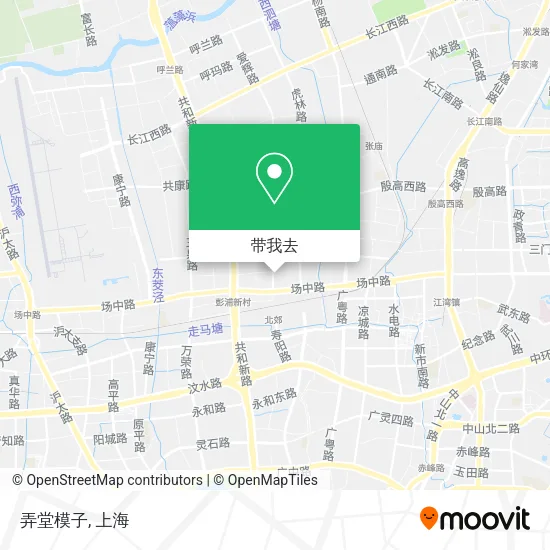 弄堂模子地图