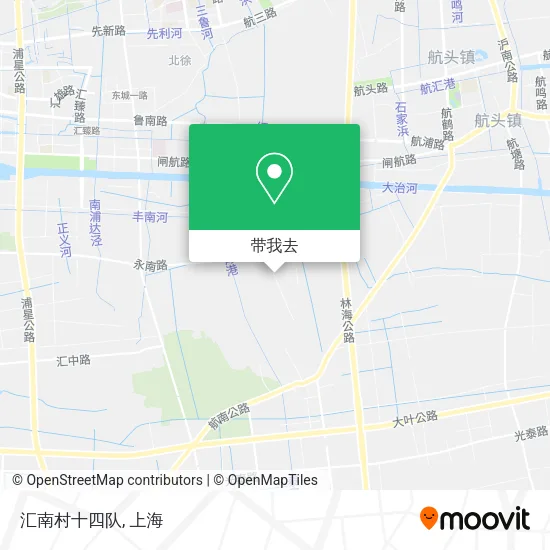 汇南村十四队地图