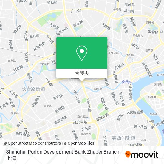 Shanghai Pudon Development Bank Zhabei Branch地图