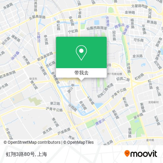 虹翔3路80号地图