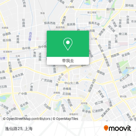 逸仙路25地图