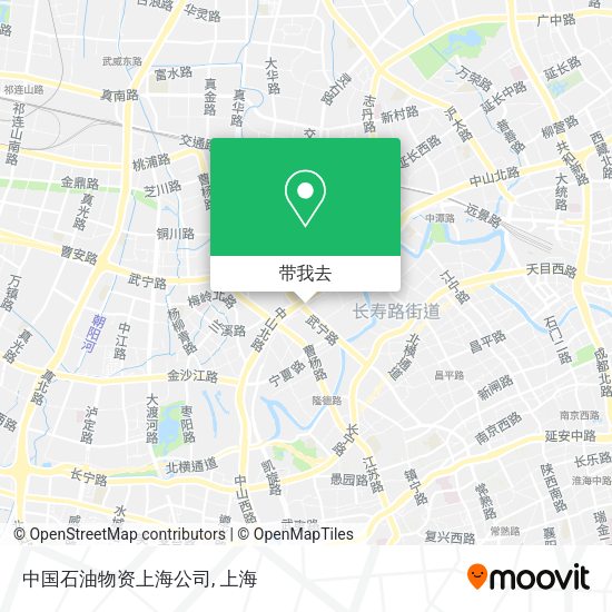 中国石油物资上海公司地图