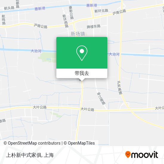 上朴新中式家俱地图
