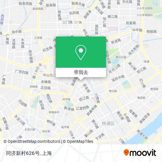同济新村626号地图