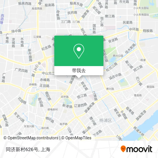 同济新村626号地图
