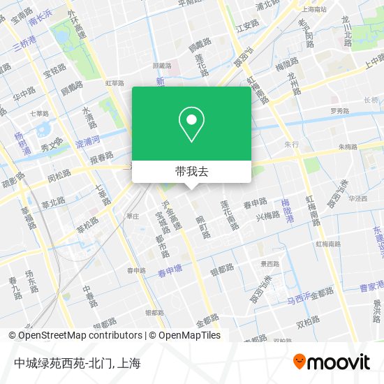 中城绿苑西苑-北门地图