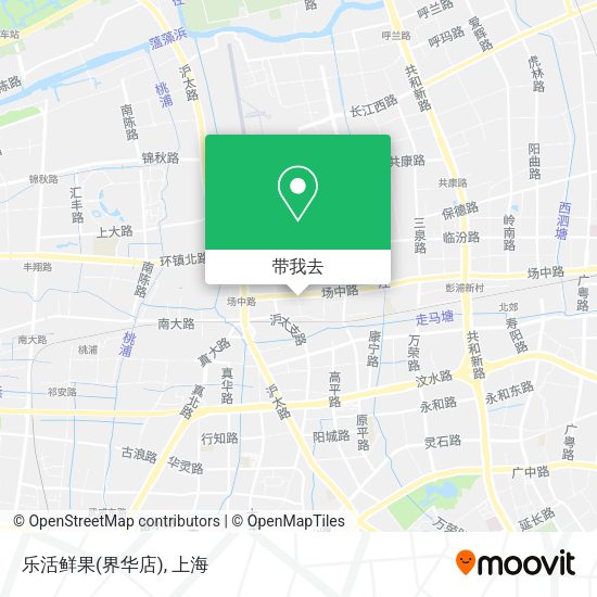 乐活鲜果(界华店)地图