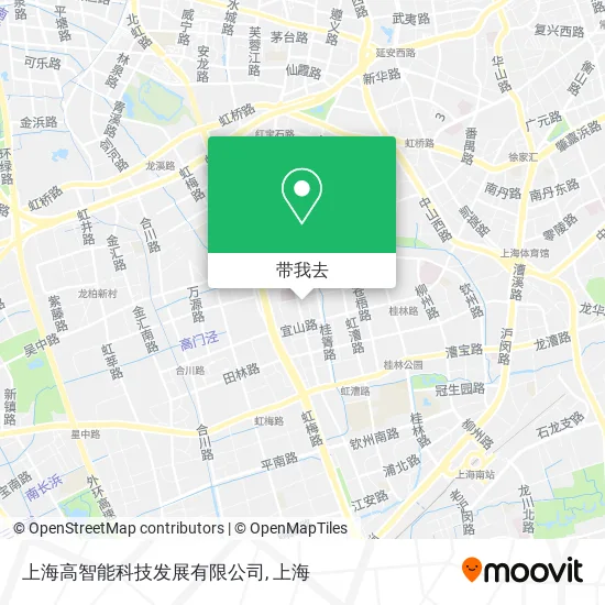 上海高智能科技发展有限公司地图