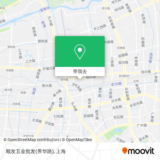 顺发五金批发(界华路)地图