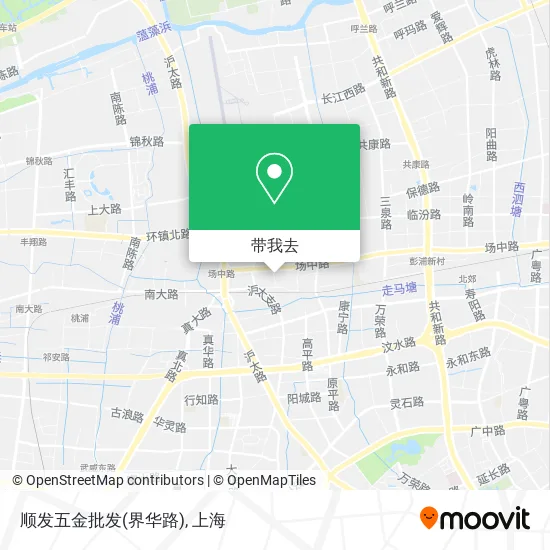 顺发五金批发(界华路)地图
