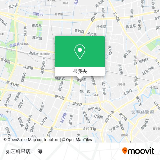 如艺鲜果店地图