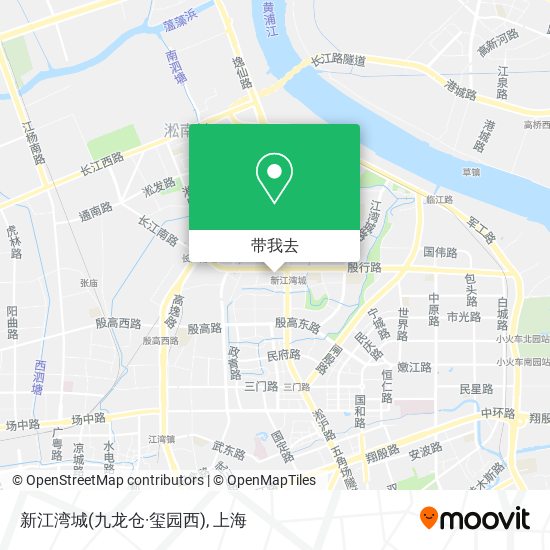 新江湾城(九龙仓·玺园西)地图