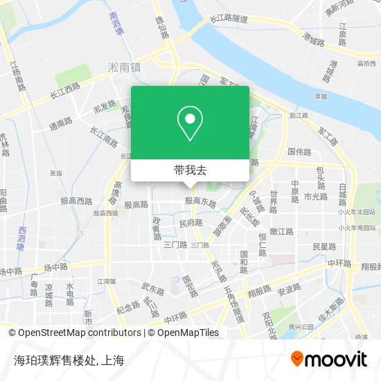 海珀璞辉售楼处地图