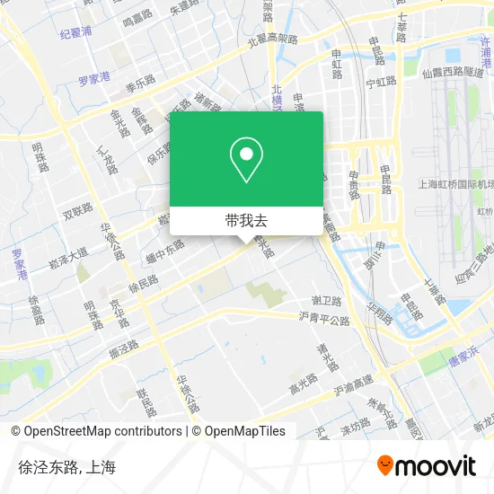 徐泾东路地图