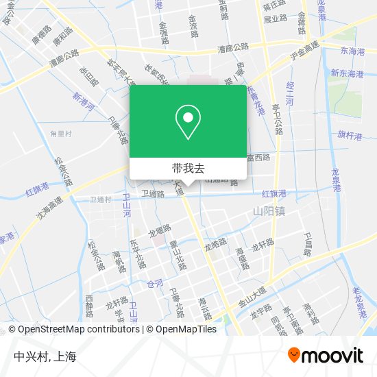 中兴村地图